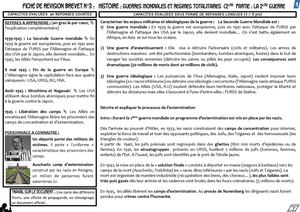 3eme Fiche De Revision 5 Ww2 2015