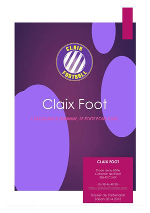 Dossier Sponsoring 2015