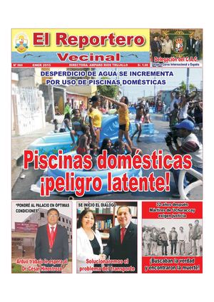 PERIÓDICO EL REPORTERO VECINAL EDICIÓN 60