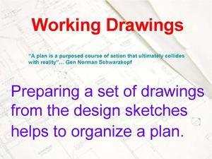 Working Drawings