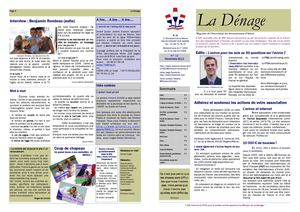 Internationaux d'Aviron - La Dénage N° 013 - Novembre 2012