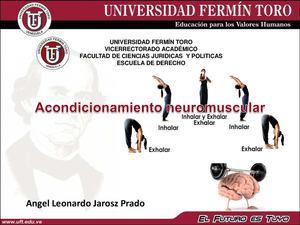 Acondicionamiento Neuromuscular