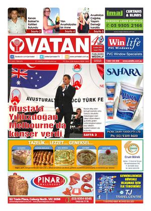 Yeni Vatan Turkish Newspaper Issue No: 1786