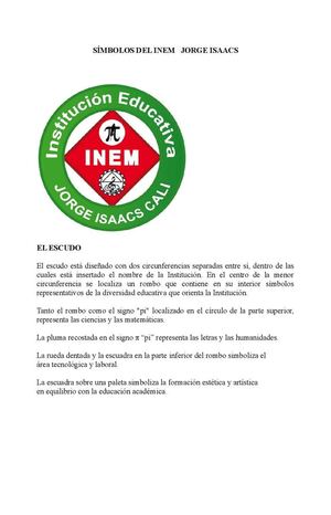 Manual de Convivencia INEM Jorge Isaacs 2015