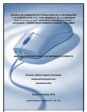 Introducción a los Sistemas de Cómputo