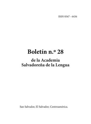 Boletin 28 ASL