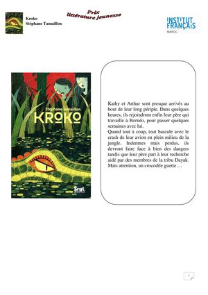 1/ Environnement - Kroko