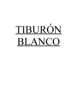 Tiburon blanco