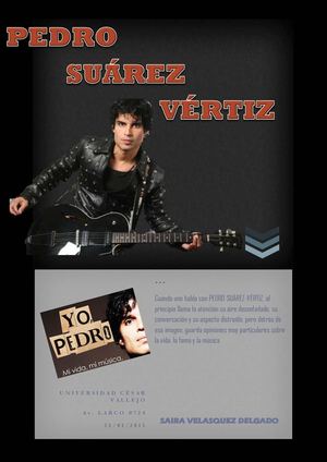 Pedro Suárez Vértiz