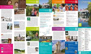 Tourist Map of Charente 2015 - English