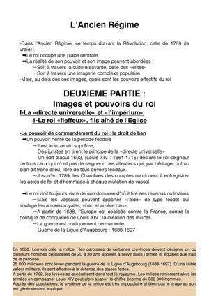 L'Ancien Régime : images et pouvoirs du roi