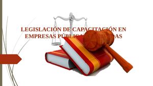 Legislación De Capacitación En Empresas Públicas Y Privadas