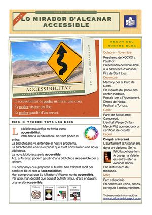 Lo Mirador d'Alcanar. Núm 3 (versió accessible)