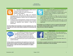 Blogs Foros Y Redes Sociales