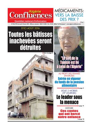 Algérie Confluences 5 Fev