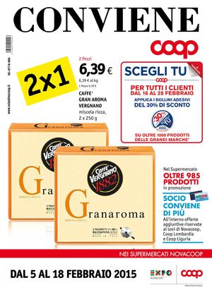 Volantino Coop Piemonte Dal 5 Al 18 Febbraio