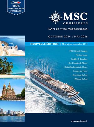 MSC Croisières - 2014 / 2016 (2nde édition)