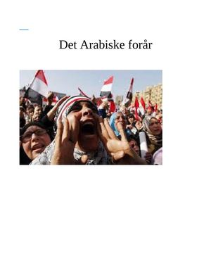 Det Arabiske Forår
