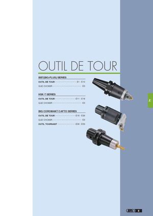 BIG - 5 - CAPTO ET OUTILS DE TOUR