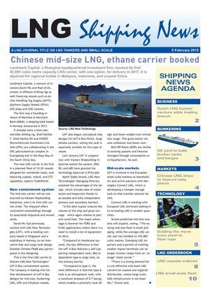 LNG Shipping News - 5 February 2015