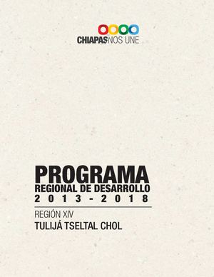 14 PDR XIV Tulijá Tseltal Chol