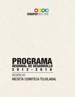 15 Prd Xv Meseta Comiteca Tojolabal