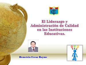 Liderazgo Para El Cambio Educativo Ccesa007