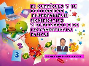 El Curriculo Y Su Relacion Con El Aprendizaje En La Escuela Ccesa2015
