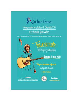 Programmation Francofête 2015