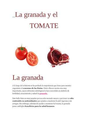 La Granada Y El Tomate