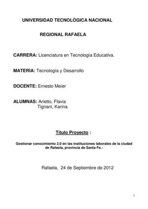 Gestión Conocimiento 2 0 Arietto Tignani