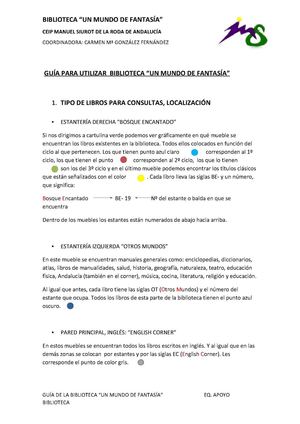 Guía Biblioteca Manuel Siurot Doc