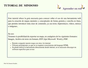 Tutorial De Mindomo