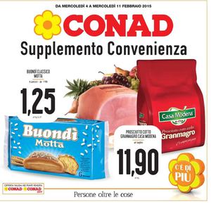 Volantino Conad Calabria Dal 4 Al 11 Febbraio