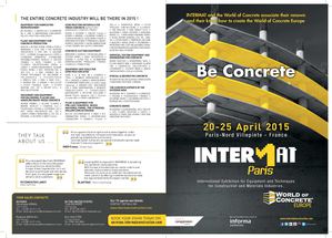 Plaquette WOC Europe Be Concrete