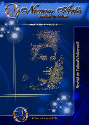 Nomen Artis - Beyond the silence, An IV, luna Ianuarie, nr. 1 (41) 2015