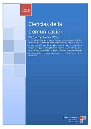 Revista de Prensa Escrita