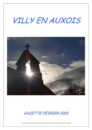 Villy Gazette Fevrier 2015 Derniere Version