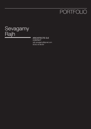 Portfolio Sevagamy Rajh 2015