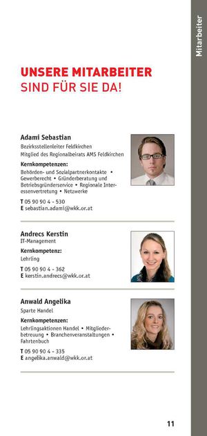 Unsere Mitarbeiter sind für Sie da!