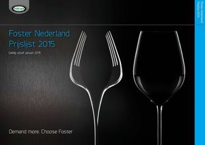 Foster Nederland Prijslijst