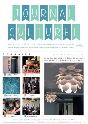 Journal culturel Cctva - janvier 2015