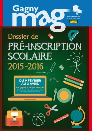 Gagny Magazine n°9 - Fevrier 2015