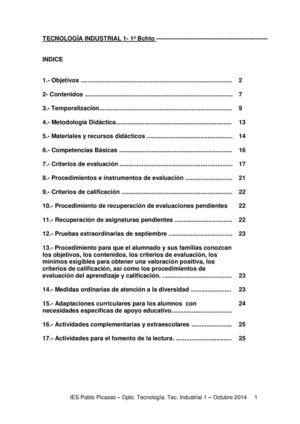 Tecnología Industrial I 14 15