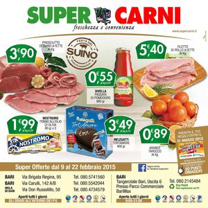 Volantino Super Carni Dal 09 Febbraio Al 22 Febbraio
