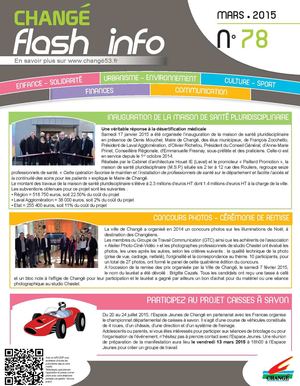 Flash info de Mars 2015