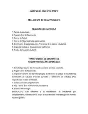 Institucion Educativa Tapeti