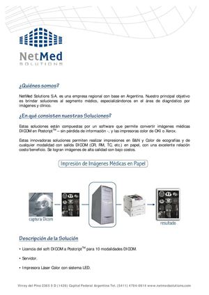 Net Med Solutions Flyer Institucional