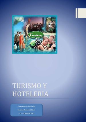 Revista Turismo y Hotelería