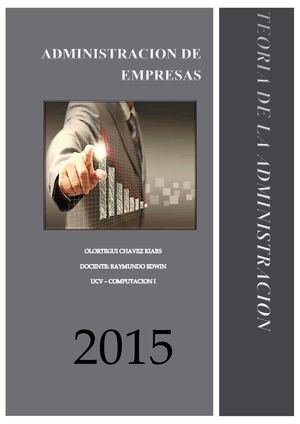 Revista de las Teorias De La Administracion